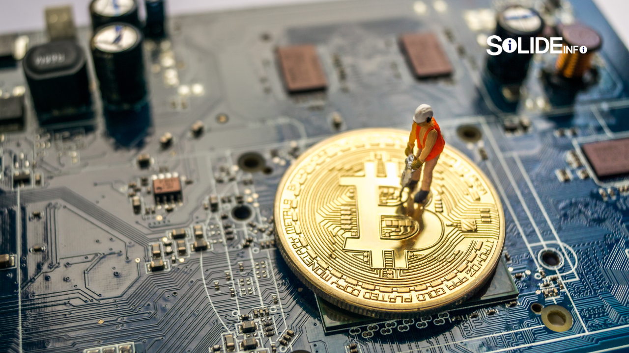 What Happens to Bitcoin Miners When Block Rewards End in 2140? 1 Bitcoin miners working on computers with "2140" displayed on screens, representing the future of cryptocurrency mining after block rewards end.