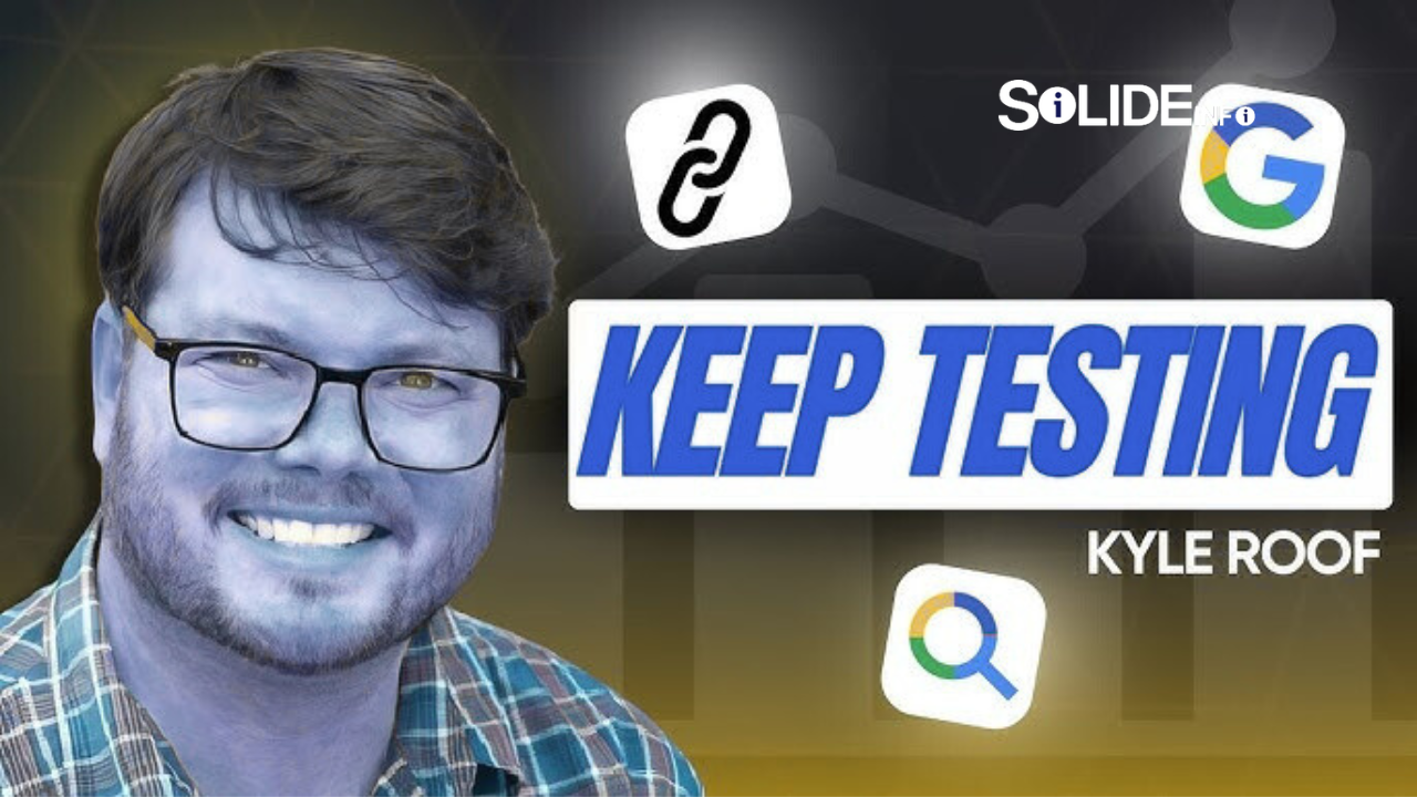 Kyle Roof: The Scientific SEO Pioneer Revolutionizing Google Rankings 1 Kyle Roof speaking at SEO conference about scientific testing methodology and Google algorithm research