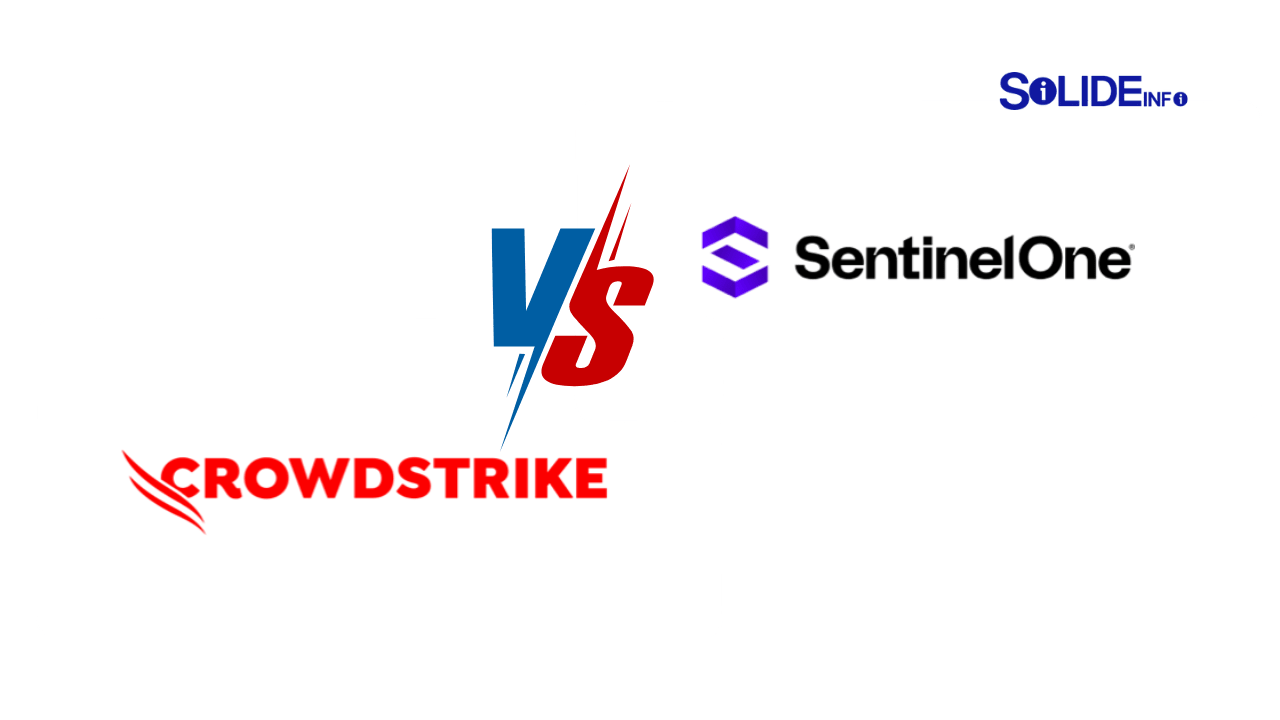 CrowdStrike vs. SentinelOne: The Ultimate EDR Showdown for 2026 1 A dynamic graphic showing the CrowdStrike and SentinelOne logos clashing with a digital shield in the middle, representing the endpoint security battle of CrowdStrike vs. SentinelOne