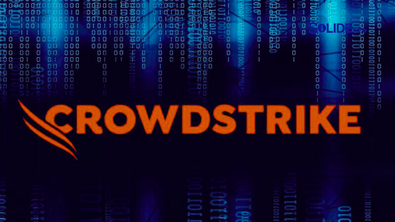 A modern digital graphic of a lock icon and a falcon, symbolizing the robust protection and pricing value of CrowdStrike.