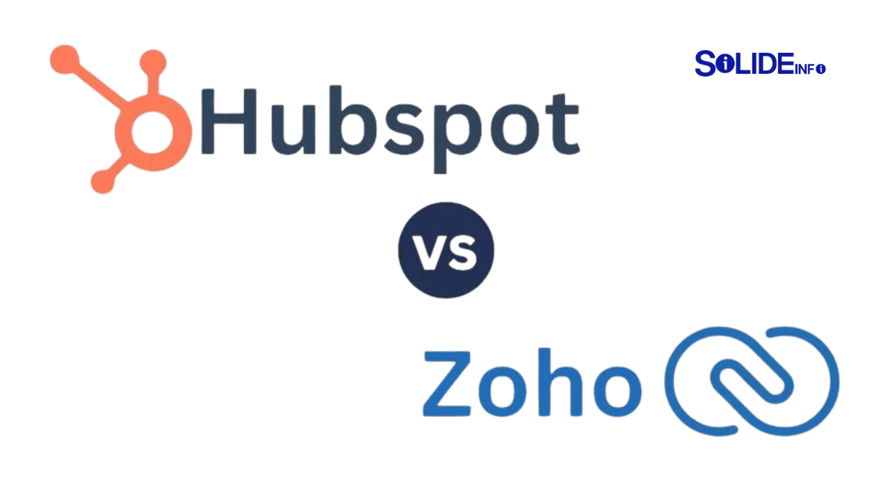 Zoho One vs. HubSpot: Which All-in-One Platform Is Actually Worth Your Money? 1 A side-by-side comparison graphic showing the Zoho One and HubSpot logos, representing the crucial choice between these two all-in-one business platforms.