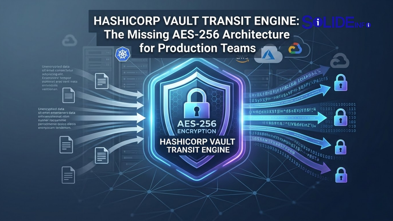 hashicorp vault transit engine is the aes-256 architecture most production teams are missing