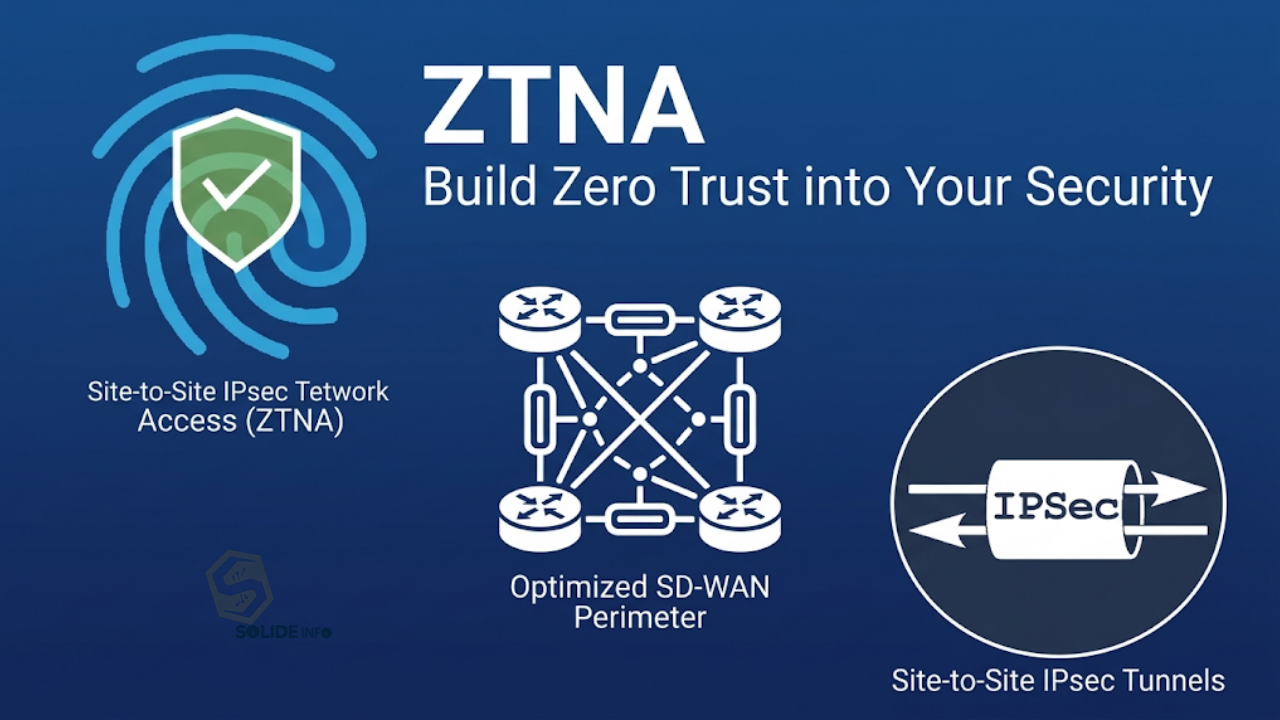 Optimizing IPsec Tunnels with ZTNA and SD-WAN for Modern Network Security 6 Optimizing IPsec Tunnels with ZTNA and SD-WAN for Modern Network Security